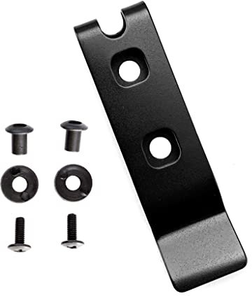 richingCAI Clip Trasero de Vaina Inoxidable Mini de cinturón Clips de Clips de Agarre Gancho kydex Clips para de