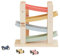 Just Bee Kids Wooden Car Ramp Toy | Toys For 1 Year Old Boys & Girls | Plastic-Free | Pastel Baby Colours | Rounded Edges | Click Clack Racing Track | 1st Birthday Gifts
