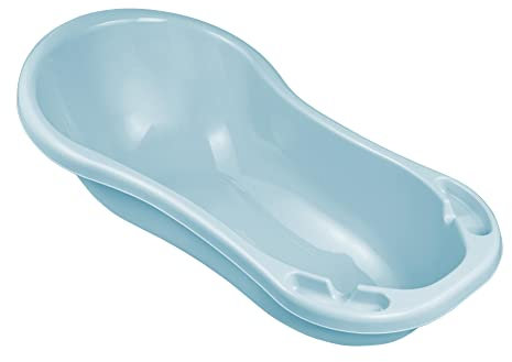 keeeper Ergonomische Babywanne, Ab 0 bis ca. 12 Monate, 100 cm, Wiktoria, Nordic Blue