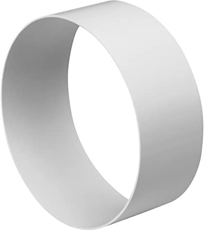 Diamètre : 150 mm - Manchon de raccordement rond - Raccord pour pièces moulées en plastique pour système de ventilation