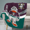 Sleep Squad Anaheim Ducks Wild Wing Throwback 60x80 Raschel Plüsch Decke EIN NHL Maskottchen Superweicher Überwurf