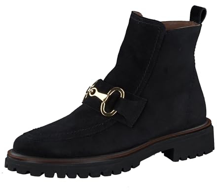 Paul Green Damen Stiefelette, Frauen Klassische Stiefeletten,Stiefel,Bootee,Booties,halbstiefel,Kurzstiefel,Schwarz (Black),42 EU / 8 UK