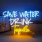 Horseneon Ahorra Agua Bebe Tequile Neon Sign Led Neon Bar Sign Letra Luz de Neon para Decoracion de Pared Bar Luz LED para Pub Inicio Bar Club Man Cave