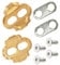 WLAUBO 1Pair Bike Pedal Cleats 6 Degree Float with 15 Degree Release Angle Cycling Cleats Lock for Bike Shoes Compatible with Eggbeater, Candy, Smarty, Mallet Pedals