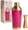 Paris Hilton Martini Shaker and Jigger, 2-teiliges Set, Rosa