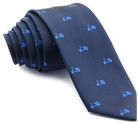 Cencibel Smart Casual Corbata Motos (Marino-Azul)