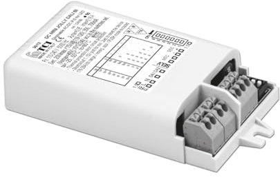 LEMONA electronics Gleichstrom Dimmbarer elektronischer Treiber mit DIP-SWITCH TCI 20W Stromquellen-LED 250-700mA 3-49V 24V 0.7A controlled by DALI2, AM, PWM, TCI-125403BI