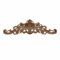 JMORCO Legno Intagliato Decal 2 Pezzi di Accessori for la Decorazione della casa in Legno, Ante e finestre di armadi in Legno, Piccole Applicazioni Floreali Decorative(50cmX13cm)