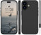WXX für iPhone 16 Plus Hülle Silikon Case, Handyhülle für iPhone 16 Plus Dünn Slim mit Microfiber, Kratzfeste Rundumschutz Case Hülle für iPhone 16 Plus 6.7'' Schwarz