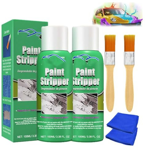 Rayhong Lot de 2 décapants de peinture haute efficacité pour surfaces métalliques 100 ml