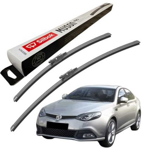 Silbak Windscreen Wipers, fits for MG MG6 (11/2010 ONWARDS) Front Wiper Blades, 600mm/450mm