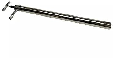 WIDE BAITPUMP Stainless Fishing Bait Lugworm Pump Ragworm Pump 50mm Wide