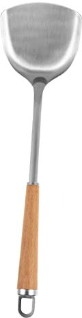 TOPBATHY Household Kitchen Turner Wood Handle for Cooking for Home Use As Shovel for Egg Flipping