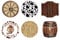 APUXXJUPA Lot de 60 assiettes de fête Western Cowboy - 23 x 23 cm - Thème Wild West - Assiettes imprimées pour cowboy Baby Shower - Décorations de fête occidentale