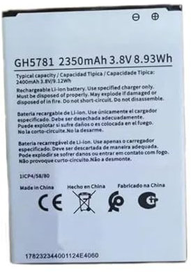 Uniamy GH5781 Replacement Battery Compatible With GH5781 Nokia C2 2nd Edition TA-1452 PHONE 3.8V,2350mAh/8.93Wh