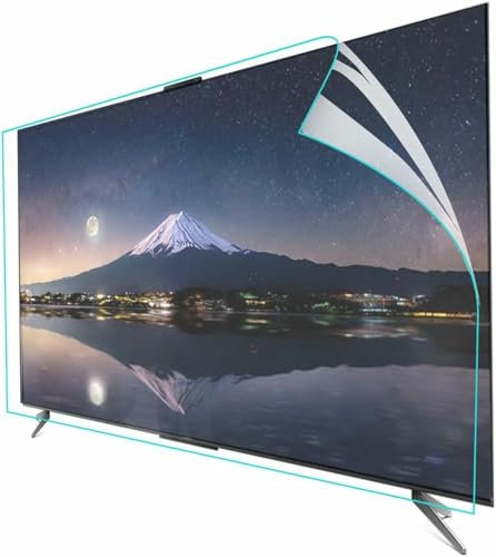 FKINGLRK Pellicola Protettiva per Schermo TV da 40-50 Pollici, antiriflesso, Anti Luce Blu, Filtro Ultra-Trasparente, Protezione per Gli Occhi per LCD, LED, OLED 4K e QLED HDTV.