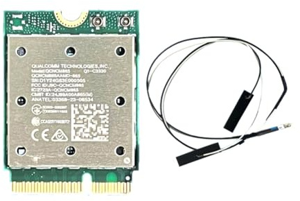Orolotay WiFi7 Tri Band QCNCM865 Bluetooth 5.4 Wireless WiFi Card Tri Band 2.4G/5G/6Ghz Network Wireless Adapter for Win11 for 802.11be M.2 NGFF Wlan WiFi Card Only for Win11