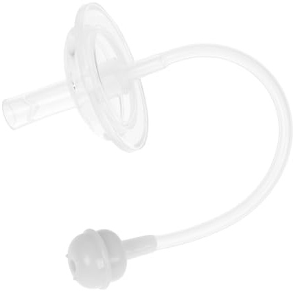 HAMPPLIES Tasse D'apprentissage Paille De Remplacement Pour Tout-petits Anti-fuite En Silicone Compatible Biberons Nettoyage Facile Ensemble De Pailles Réutilisables