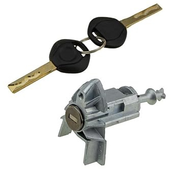 Cylindre de serrure de porte avant compatible avec BMW X5 E53 1999- EZC-BM-190