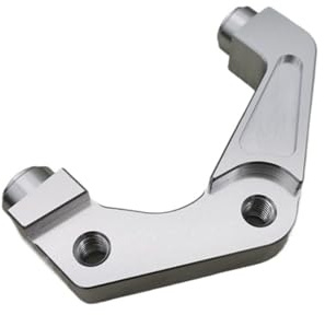 82mm Motorrad Bremssattel Halterung Adapter RPM Adelin Frando Fit Für Yamaha Roller Rsz Jog Kraft Bremssattel-Scheibenrotor(Silver 200mm)
