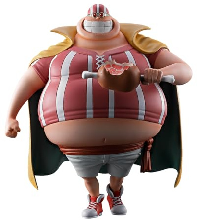 Ichibansho Expiece Lucky Roux One Piece Figur - Red Hair Pirates - Masterlise 22 cm - IS72406 Mehrfarbig - Sammelfigur, ideal für Anime-Fans | Banpresto