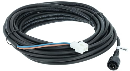 vhbw Anschlusskabel kompatibel mit AL-KO Robolinho 700 I, 800 W, 700 W | für Gudenaa 1000 W, 700 E Solo Mähroboter - Batterieanschlusskabel, 10 m
