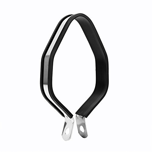Motocicleta tubo de escape Silenciador Silenciador Percha Soporte hexagonal Abrazadera Escape Moto