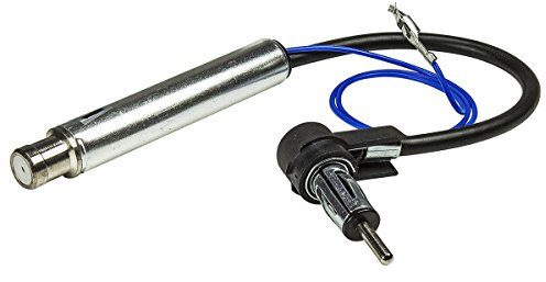 tomzz Audio 1503-013 Antennenadapter mit Phantomeinspeisung kompatibel mit Audi Seat Skoda VW bis 2005 auf DIN oder ISO