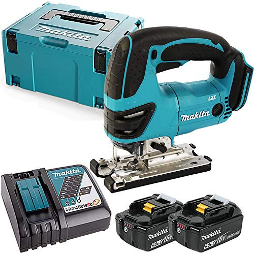 Makita DJV180 18V LXT li-ion Jigsaw with 2 x 6Ah Batteries, Charger & Case