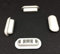 KIT 4 PARACOLPI GOMMA PIENA COPRIVASO SEDILE WC GOMMINI COPRI WATER POLIESTERE