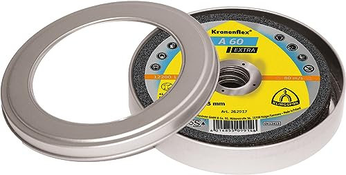 Klingspor A 60 Extra Trennscheiben 115 x 1 x 22,23 mm gerade - für Edelstahl und Metall Universal – 310499 | 10 Stück in der Dose