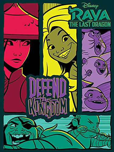 Raya and The Last Dragon (Comic Panels 30 x 40 cm Leinwandbild