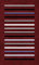 Mani TEXTILE TPS_RAY_BOR120 Teppich, Polyester, Bordeaux, 120 x 180 cm