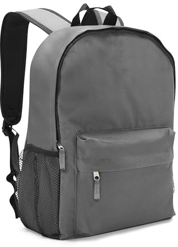 Waytex 71061 Sac à Dos avec Emplacement Ordinateur 15,6’’ Tissu Polyester Imperméable Multipoches Gris…