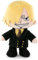 BARRADO One Piece - One Piece - 28 Zentimeter - Luffy, Sanji, Roronoa Zoro, Shanks - Super Soft Qualität (Sanji)