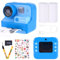 Cámara Infantil instantánea DYNASONIC (2ª Gen). Camara de Fotos Digital y Video para niños. 48MP. 2,5k UHD. Tarjeta SD 32GB, x4 Papel impresión Digital. Regalo niños niñas 3 a 14 años