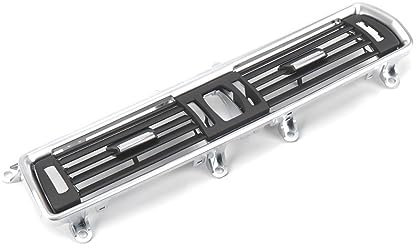 MOTOHIRO Ajuste for BMW F07 consola central delantera del coche aire acondicionado rejilla de ventilación de CA cubierta de salida Accsseries apto for BMW 5 Series 528 535 550i 64229142584 Salida de p