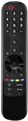 ECONTROLLY MR22GN Replace Remote Control Compatible with LG AKB76040002 MR22GN AKB76040010 Remote for OLED TV Z2 G2 C2 B2 A2 Series QNED TV NANO80 Series UHD 4K TV UQ70 UQ75 UQ80 UQ90 Series