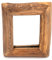 CREEDWOOD WANDSPIEGEL Base A | 40x32cm, Massivholz | Natur Holzspiegel, Flurspiegel, rechteckiger Badspiegel, Schlafzimmer Spiegel, Badspiegel Holzrahmen