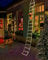 10ft LED Christmas Ladder Lights With Santa Claus for Indoor Outdoor, Window, Garden, Xmas Tree - 8 Lighting Modes, USB Control, Colorful Rectangle