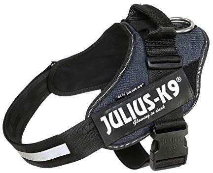 JULIUS K-9 IDC Powergeschirr, Größe: L / 1, Denim, 16IDC-FAR-1