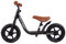 Bandits & Angels Metall-Laufrad Starter schwarz mit Trittbrett ab 2 Jahren – schwarzes Laufrad – Verstellbarer Sattel 29 bis 39 cm – für Jungen und Mädchen – niedriger Einstieg mit Trittbrett