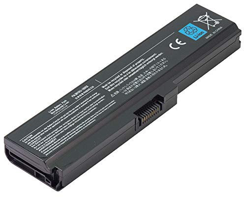 BattPit PA3817U-1BRS Battery Compatible with Toshiba Satellite C670 C675 L600 L650 L700 L750 Battery PA3817U-1BAS PA3818U-1BRS PA3819U-1BRS PA3816U-1BAS [10.8V / 48Wh]