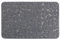 WENKO Badematte Memory, rutschhemmend, Flauschiger Badteppich in Grau mit Kieselstein-Optik für Badezimmer und Gäste-WC, dekorative hochflorige, schwere Oberfläche aus 100% Polyester, 50 x 80 cm