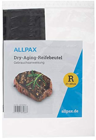 Dry Aging Reifebeutel, Membranreifebeutel, Dry Aged Beef, 25 x 300 cm (3 m Rolle)