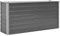 Festnight Hochbeet Metall Hochbeet Balkon Blumenkasten Balkon Garten-Hochbeet Pflanzkasten Balkon Kräuterbeet Pflanzkübel Groß Außen Hochbeet Verzinkter Stahl 240x80x77 cm Grau