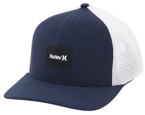 Hurley Herren M Warner Trucker Hat Verschluss, Obsidian, Einheitsgröße