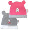 Disney Winnie Puuh Mütze Mädchen 2 er Pack - 2 Motive, Größe 86/92