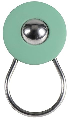 Depot4Design Orbit Schlüsselanhänger, Schlüsselorganizer, V2A, Gummi, Mint Green, 1000019