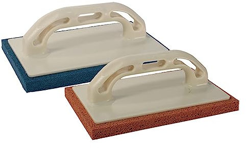 1PEZZO FRATTONE IN GOMMA SPUGNA cm 14 x 22 - blu - dura